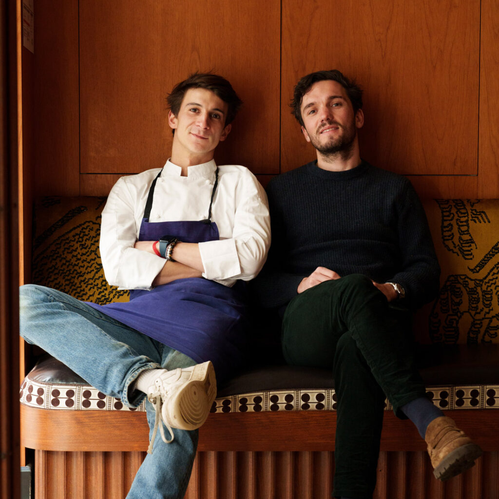 Présentation du cuisinier et de son associé