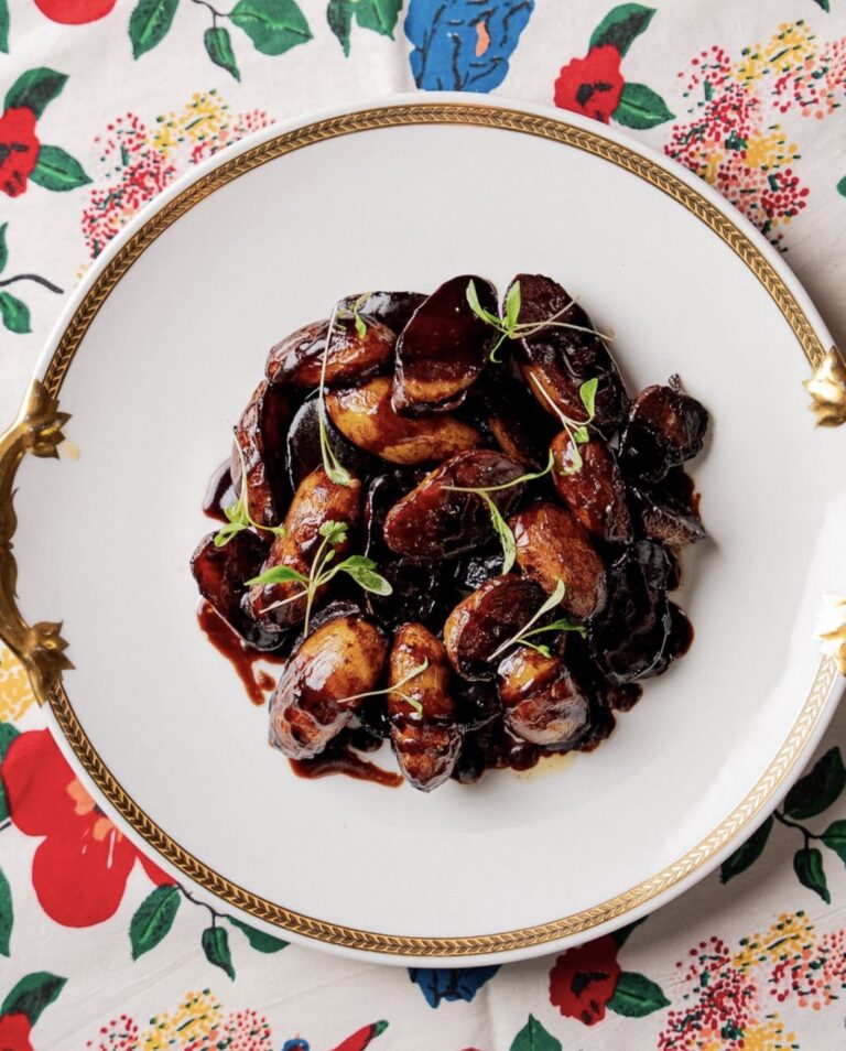 Pomme de terre laquées